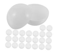 Cabilock 60pcs Openable Raffle Balls Plastic Capsules for Party Favors Reusable Hollow Lottery Balls for Company Events Family Gatherings and Holiday Celebrations