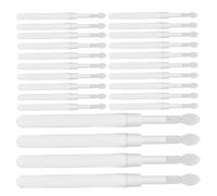 Cabilock 60pcs Reusable Silicone Lip Brush Applicators for Lip Gloss Lipstick Portable Makeup Tools Cover for Parties and Daily Use