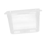 Cabilock 6l Household Slow Cooker Container with Lid, Sous Vide Cooker Storage Box Made of Sturdy PC Material, Crystal Visibility and Easy to Clean for Sous-vide Cooking at Home