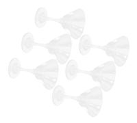 Cabilock 6pcs 120ml Glass Martini Goblet Cocktail Cup Stable Footed Base | Elegant Design for Wine, Liquor and Beverages, Suitable for Banquets, Home Bars and Wedding Events