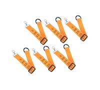 Cabilock 6pcs Adjustable Football Chain Clips for Officials Heavy Duty Nylon Sideline Line Markers Break-resistant Down Marker Clips with High Visibility for Chain Crew Use