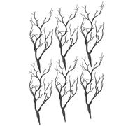Cabilock 6pcs Artificial Antler Shaped Branches Plastic for Vase DIY Crafts