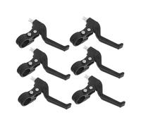 Cabilock 6pcs Bike Brake Levers Aluminum Alloy Lightweight Handlebar Brakes Bicycle Hand Lever Replacement Kit for Road and Mountain Bikes with Precise Responsive Control