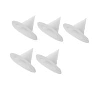 Cabilock 6pcs DIY Painting Hats for Art Projects White Paper Caps Sturdy Reusable Craft Supplies for Kindergarten Graduation Party Favors Stimulate Creativity and Imagination