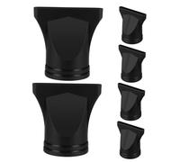 Cabilock 6pcs Hair Dryer Accessories Plastic Diffuser Nozzle for Hair Drying and Styling Attachments Precision Styling Nozzle