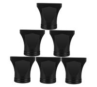 Cabilock 6pcs Hair Dryer Attachment Plastic Diffuser Nozzle for Blow Drying Styling Hair Dryer Accessories