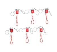 Cabilock 6pcs Halloween Blood Type Keyring Spooky Vampire Party Favors Charms Pendant for Birthday and Festival Celebrations Type B