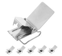 Cabilock 6pcs Heavy Duty Rug Clips with Jaw Grip for Carpets Blankets Curtains Metal Tapestry Grippers for Wall Hanging Carpet Pad Clips Versatile Home Decor Organizers