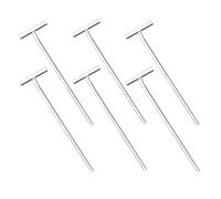 Cabilock 6pcs High Temperature Resistant Glass Cell Culture Spreaders for Laboratory Use - Sterile Lab Inoculation Rods for Microbiology and Scientific Cell Coating