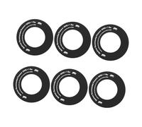 Cabilock 6pcs Paddle Board Valve Gasket for Inflatable Mattresses and Watercraft PVC Air Nozzle Seal Pads for Enhanced Airtightness and Fast Inflation Replacement Accessories for Kayaks and