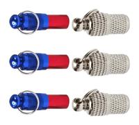 Cabilock 6pcs Pet Anti-Lost Collars Name Address Tags Lightweight Brass Unique Design Easy to Attach Id Tags to Attach to The Collar for Pets and Dogs