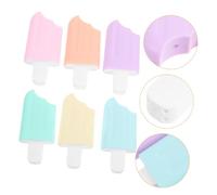 Cabilock 6pcs Portable Mini Highlighters Ice Cream Shape Cute School Markers for Book Reading Color Coding Journal Notes