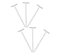 Cabilock 6pcs Sterile Glass Cell Spreaders for Laboratory Use, Autoclavable Lab Glassware Spreader Rods for Cell Culture and Agar Plate Experiments