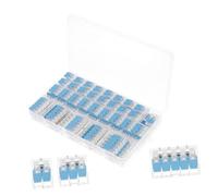 Cabilock 75pcs Compact Push Lever Wire Connectors Kit for Electrical Cable Splicing Corrosion and High Temperature Resistant Wire Connector Set with Test for Home Wiring Repairs and