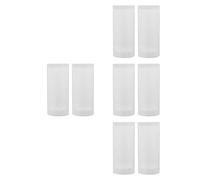 Cabilock 8 Pcs Shuttlecock Storage Container, Portable Plastic Tube Holds