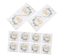 Cabilock 80pcs Greenery Paper Napkins Disposable Eucalyptus Leaves Absorbent Dinner Guest Towels for Birthday Party Outdoor Picnic Spring Summer Events
