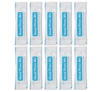 Cabilock 80pcs Nasal Cleaning Salt Packets for Nasal Cavity Protection Easy to Use White Plastic Sachets Suitable for Adults