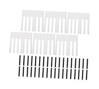 Cabilock 88Pcs Piano Keytops Replacement Matte White and Black Keys Keyboard tools for Pianists Wear-resistant Piano Accessories for Maintenance and DIY