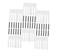 Cabilock 88Pcs Piano Replacing Key Tops for Upright Digital Keyboards Matte Black White Keys Piano Accessories Repair Supplies for Musicians and Enthusiasts