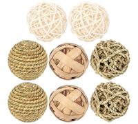 Cabilock 8pcs Bunny Chewing Chew Creative Small Material Prevent Obesity Maintain Agility Suitable for Hamsters and Bunnies Friends Who Have Small Pets