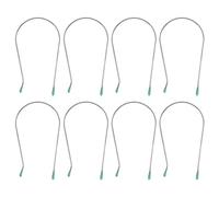 Cabilock 8pcs Electric Heating Curling Clips U-shaped Hot Curler Clamps Replacement Roller Pins for Hair Styling Compact Lightweight Hair Roller Clips for Quick and Easy Salon Results at