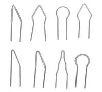 Cabilock 8pcs High Impedance Pyrography Wire Tips Nibs Set for Wood Burning Pen, Chromium-Nickel Alloy Material Enhanced Heat Distribution, for Branding and Gourd Carving