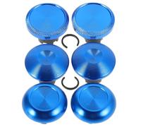 Cabilock 8pcs Metal Thumbstick Replacements for Edge Elite Controller High Low Sturdy Metal Thumb Grips with Back Buttons Gaming Controller Accessories for Precise Control