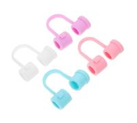 Cabilock 8Pcs Reusable Silicone Straw Covers Caps for Straws with Cute Designs Outdoor Protective Drink Toppers for Cups and Tumblers