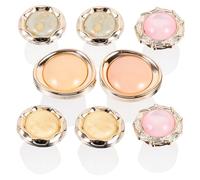 Cabilock 8pcs Silicone Toe Separators Decorative Pedicure Toe Spacers for Nail Polish Application Soft Medical Grade Material