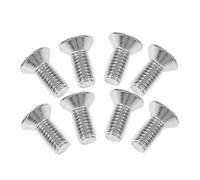 Cabilock 8pcs Stainless Steel Disc Brake Rotor Screws Kit for Front Rotors and Brake Pads Secure Fastening Automotive Fixing Bolts