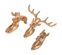 Cabilock 9 Sets Animal Shape Decorative Wall Hooks Vintage Style Coat Hat Key Hangers Sturdy Wall Mounted Animal Hooks for Home Bathroom Bedroom