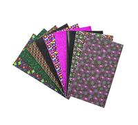 Cabilock 9 Sheets Halloween Themed PVC Leather Craft Material with Good Hand Feel, Can be Cut into Sizes or Shapes for Jewelry Making and DIY Crafts