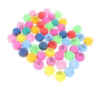 Cabilock 90pcs Colorful Numbered Draw Balls Plastic Raffle Bingo Party for Games Events Carnival Prizes Family Fun with Extensive Number Range