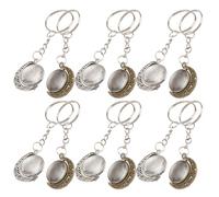 Cabilock 96Pcs Jewelry Bezel Trays Set Round Tiny Pendant Trays with Metal Base Blanks for DIY Necklace Making Resin Charm Bezels Craft Supplies for Jewelry Makers