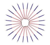 Cabilock 96pcs Patriotic Wooden American Flag Pencils with Eraser Tips for Smooth Comfortable Writing Grip, for Independence Day Classroom Prizes and Festival Writing Tools
