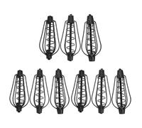 Cabilock 9pcs Bait Cage Fishing Feeder Spring Lure Holder for Precise Long Distance Casting Outdoor Carp Fishing Tackle Bait Thrower Gear