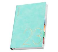 Cabilock Academic Appointment Notepad Study Planner Do List Plan Pad for Homeschool Efficient Work Schedule Organizer Green Calendar Journal