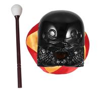 Cabilock Acrylic Buddhist Temple Chanting Supply with Cushion, and Loud Sound Wood Block for Meditation and Religious Use in Temples