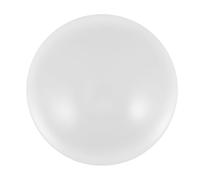 Cabilock Acrylic Ceiling Fan Light Cover 7-1/2 Inch Mushroom Dome Replacement Lamp Shade White Minimalist Modern Style Easy Installation for Dining Areas Office