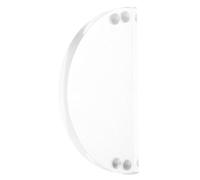 Cabilock Acrylic Semicircular Prism Lens Magnetic Physics Demonstrations Multifunctional Optical Tool for Refraction Reflection Experiments in Classroom Chemistry Biology