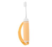 Cabilock Adaptive Toothbrush for Seniors with Stabilized Grip Design and Silicone Material, for Hand Tremors and Seated Brushing in Bathroom Environments, Compatible with Regular Toothpaste