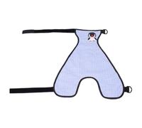 Cabilock Adjustable Dog Clothes Pet Bib Waterproof Polyester Belly Cover Lightweight Breathable Warm Sky Blue Size Xxl for Outdoor Puppies and Pets