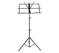 Cabilock Adjustable Folding Music Score Stand with Portable Floor Reading Rack, Multi-functional Sheet Music Holder for Home and Stage Use