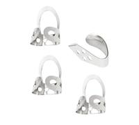 Cabilock Adjustable Metal Thumb and Finger Picks for Guitar Banjo Ukulele Brass Banjo Picks with Open Design for Comfortable Playing String Instruments Finger