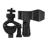 Cabilock Adjustable Mic Clamp Universal Microphone Stand Clip Holder 7.07X2.83X1.97In Tripod Design Plastic Metal Microphone Clip Expansion Head for Live Streaming Outdoor Use