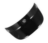 Cabilock Adjustable Motorcycle Helmet Visor with Sliding Three Buckle Wind Shield Lens for Half and Open Face Helmets Classic Retro Style Compatible with Off Road Racing and Outdoor Riding