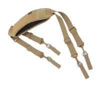 Cabilock Adjustable Padded Tool Belt Suspenders for Men, Heavy Duty Electrician Work Belt Attachment Loops, Construction and Woodworking Tool Organizer Rig