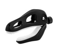 Cabilock Adjustable Zinc Alloy Guitar Capo C Clamp for Acoustic Guitar Ukulele Mandolin Banjo, Black Dinosaur Skull Design Musical Instrument Accessory for String Tuning