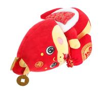 Cabilock Adorable Year Snake Plush Soft Stuffed Animal for Chinese Lunar Year Celebration Home Decor Lucky Snake Plushies Gift for Collectors
