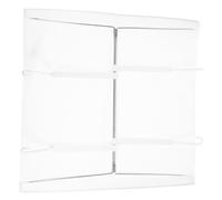 Cabilock Air Conditioner Vent Deflector Easily Hung without Drilling White Cotton Cloth and Plastic Material to Prevent Direct Cold Air Blowing for Use for Daily Life and Office